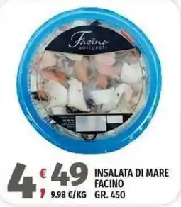 Vivo Supermercati Insalata di mare Facino offerta