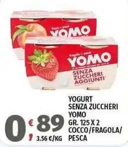 Vivo Supermercati Yogurt senza zuccheri Yomo offerta
