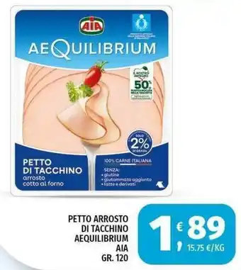 Petto arrosto di tacchino Aequilibrium AIA