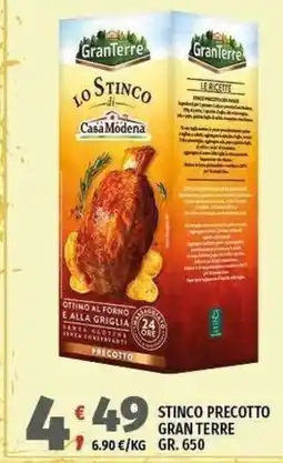 Vivo Supermercati Stinco precotto Gran Terre offerta