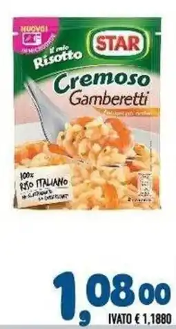 Del Prete Distribuzioni Star il mio Risotto Cremoso Gamberetti offerta