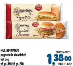 Del Prete Distribuzioni Mulino Bianco pagnottelle classiche offerta
