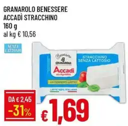 IperFamila Granarolo Benessere Accadi Stracchino offerta