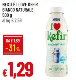 IperFamila Nestlé I Love Kefir Bianco Naturale offerta