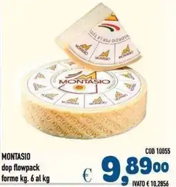 Del Prete Distribuzioni Montasio dop flowpack offerta