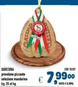 Del Prete Distribuzioni Soresina provolone piccante offerta
