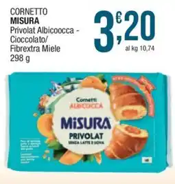 Sidis Cornetti Albicocca Misura Privolat offerta