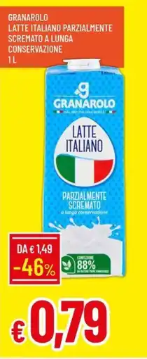 IperFamila Granarolo latte italiano parzialmente scremato offerta