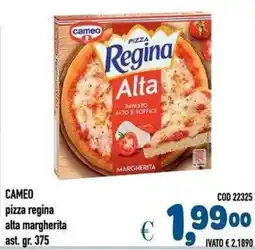 Del Prete Distribuzioni Cameo pizza regina alta margherita offerta