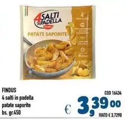 Del Prete Distribuzioni Findus 4 salti in padella patate saporite offerta