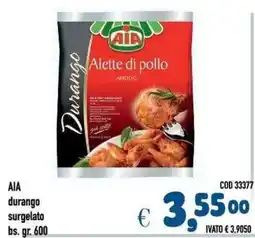 Del Prete Distribuzioni AIA durango alette di pollo offerta