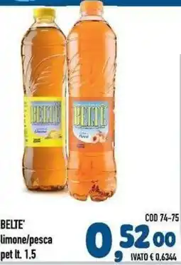 Del Prete Distribuzioni Beltè limone/pesca offerta