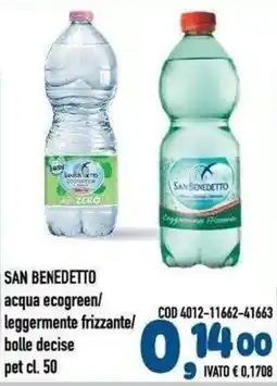 Del Prete Distribuzioni San Benedetto acqua ecogreen offerta