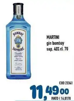 Del Prete Distribuzioni gin bombay offerta