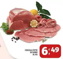 Vivo Supermercati Coscia a fette di suino offerta