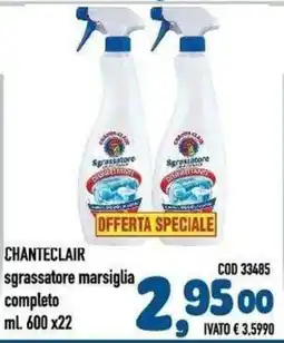 Del Prete Distribuzioni Chanteclair sgrassatore marsiglia completo offerta