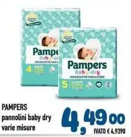 Del Prete Distribuzioni Pampers pannolini baby dry offerta