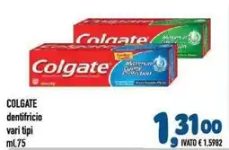Del Prete Distribuzioni Colgate dentifricio offerta