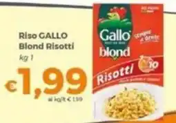 Tocal Riso GALLO Blond Risotti offerta