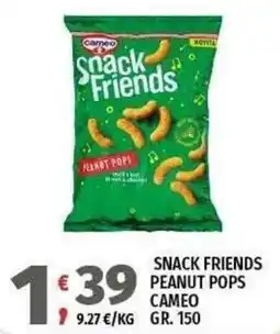 Vivo Supermercati Snack Friends Peanut Pops Cameo offerta