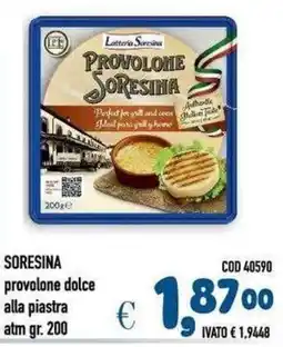 Del Prete Distribuzioni Soresina provolone dolce alla piastra offerta