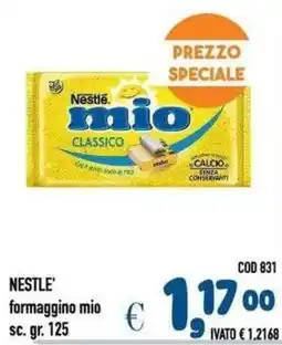 Del Prete Distribuzioni Nestlé formaggino mio classico offerta
