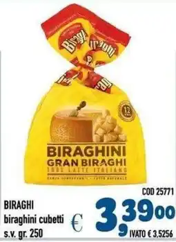 Del Prete Distribuzioni Biraghi biraghi cubetti offerta