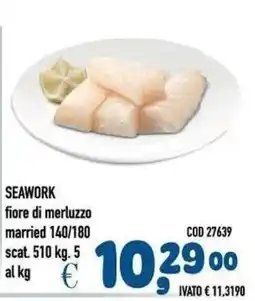 Del Prete Distribuzioni SEAWORK fiore di merluzzo offerta