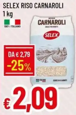 IperFamila Selex riso carnaroli offerta