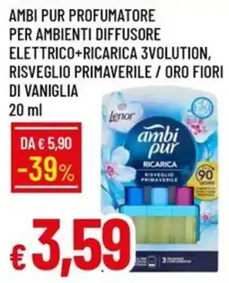 IperFamila Lenor Ambi Pur profumatore per ambienti diffusore elettrico offerta