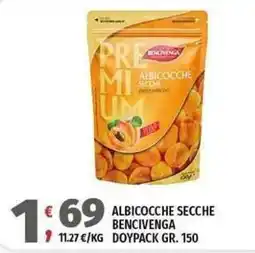 Vivo Supermercati Albicocche secche Bencivenga offerta