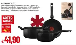 Galassia Focus BATTERIA 8 PEZZI offerta
