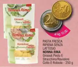 Sidis Pasta fresca ripiena senza lattosio nonna rina offerta