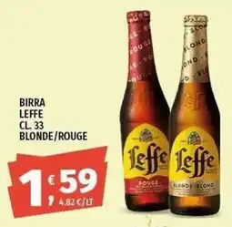 Vivo Supermercati Birra Leffe Blonde/Rouge offerta