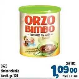 Del Prete Distribuzioni Orzo bimbo solubile offerta