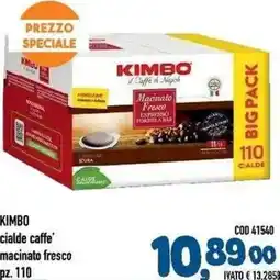 Del Prete Distribuzioni Kimbo cialde caffè macinato fresco offerta