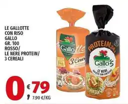 Vivo Supermercati Le gallotte con riso Gallo offerta