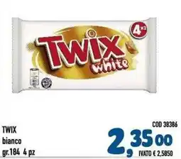 Del Prete Distribuzioni Twix bianco offerta