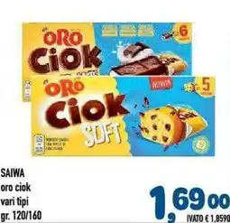 Del Prete Distribuzioni Oro Ciok vari tipi offerta