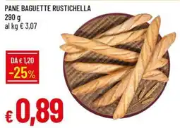 IperFamila Pane baguette rusticella offerta