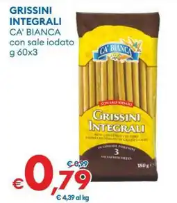 MD Discount GRISSINI INTEGRALI offerta