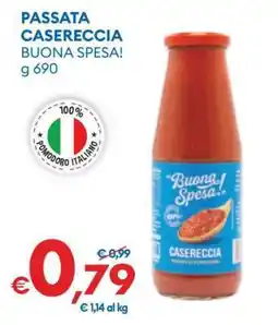MD Discount PASSATA CASERECCIA offerta