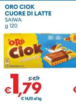 MD Discount ORO CIOK CUORE DI LATTE offerta