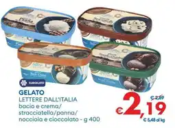 MD Discount GELATO LETTERE DALL'ITALIA offerta