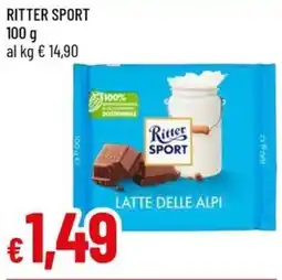 Galassia Ritter Sport Latte delle Alpi offerta