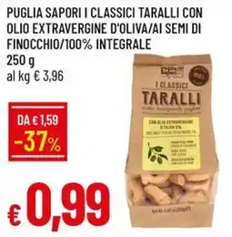 Galassia Puglia Sapori i classici taralli offerta
