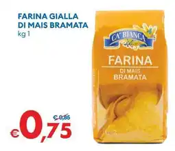 MD Discount FARINA GIALLA DI MAIS BRAMATA offerta