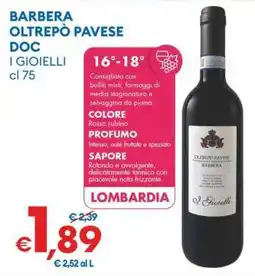 MD Discount BARBERA OLTREPÒ PAVESE DOC offerta