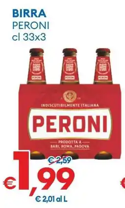 MD Discount Birra Peroni offerta
