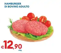 MD Discount HAMBURGER DI BOVINO ADULTO offerta